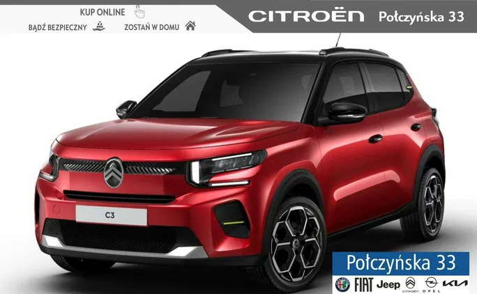 orneta Citroen C3 cena 98500 przebieg: 3, rok produkcji 2024 z Orneta